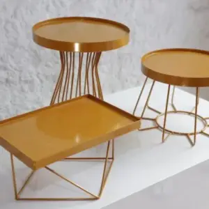 Base en madera para pasabocas X 3