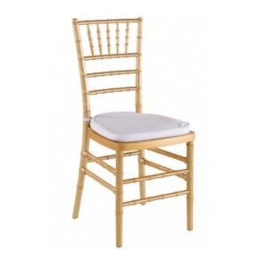 Silla tiffany ocre o plateada